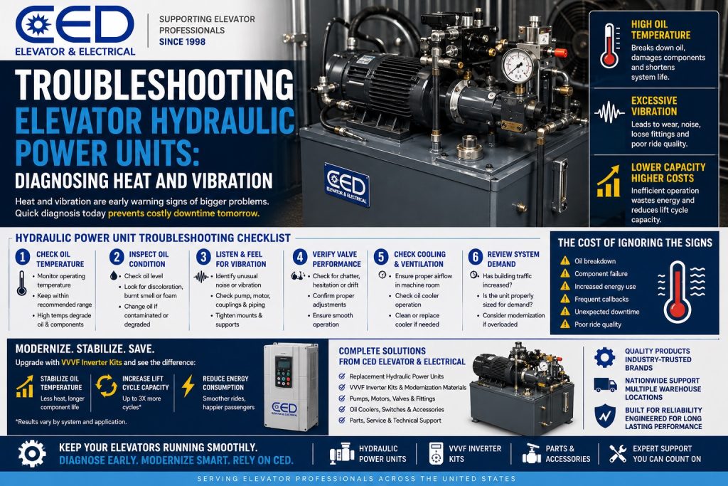 elevator hydraulic power units